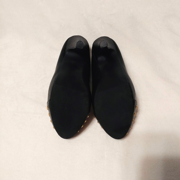 ๐ Olsenboye Black Stilettos w/ Gold Studs ๐ - Picture 5 of 6